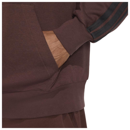 Adidas Ανδρική ζακέτα Essentials 3-Stripes Fleece Hoodie Adidas Ανδρική ζακέτα Essentials 3-Stripes Fleece Hoodie
